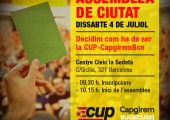 Una assemblea general oberta per decidir l’estructura de la CUP Capgirem Barcelona d’ara endavant